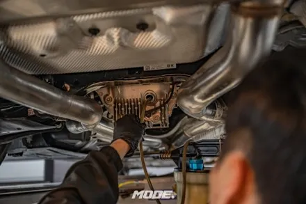 BMW M340i 메인터넌스! 디퍼런셜 오일 교환의 중요성! 분당 모드개러지 / 성남 분당, 서현, 판교,