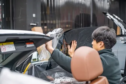 아우디 A5 카브리올레 신차패키지 글라스틴트 썬팅  분당 모드개러지 / 광명, 안양, 시흥