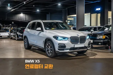 분당 연료필터 교환 BMW X5 / 성남시 분당구 서현동