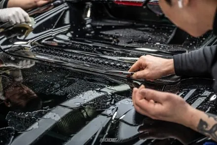 분당 PPF 페라리 296 GTS 스크래치? 처음부터 막는 게 답입니다 / 성남시 분당구 서현동
