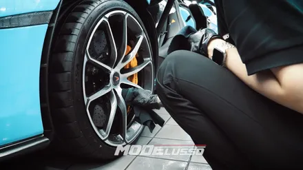 슈퍼카 맥라렌 570S 기온쿼츠 PPF 전용 광택 작업 성남 분당점 / 성남 분당, 서현, 판교,
