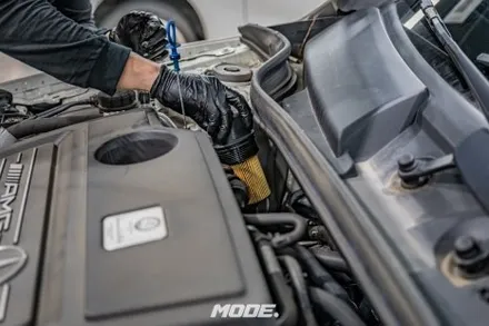 분당 엔진오일 교환 / 벤츠 GLA 45 AMG / 모드개러지 / 성남 분당, 서현, 판교,