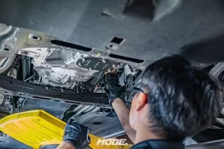 제네시스 GV80 메인터넌스! 모튤 엔진오일로 깔끔하게 교환하기 분당 모드개러지 / 성남 분당, 서현, 판교,