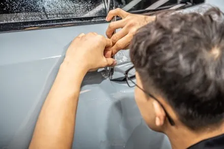 분당 신차패키지 틴팅 유리막 코팅을 한번에 BMW 520i / 성남시 분당구 서현동