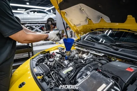 벤츠 AMG A45 엔진오일 교환 작업기! 고성능 차량에는 모튤 엔진오일!! 분당 모드개러지 / 성남 분당, 서현, 판교,