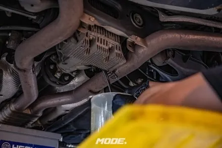 벤츠 AMG CLS 63S 메인터넌스! 엔진 디퍼런셜 오일 완벽하게 교환하기 분당 모드개러 / 성남 분당, 서현, 판교,