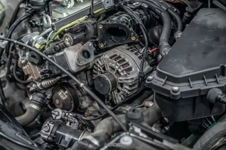분당 알터네이터 교환 BMW 320d 겉벨트 웜기어 교환 전기부터 조향까지, 핵심 3종 정비 / 성남시 분당구 서현동
