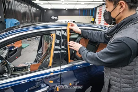 벤츠 C300 4MATIC 하버캠프 세라믹본드 썬팅 신차패키지 / 분당 모드개러지 / 성남 분당, 서현, 판교,
