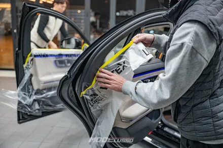 벤츠 S500 하버캠프 썬팅 신차패키지  / 분당 모드개러지 / 성남 분당, 서현, 판교,