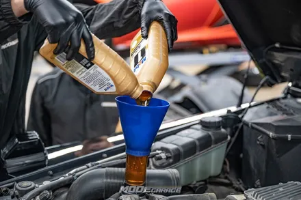 벤츠 지바겐 G500 카브리올레 엔진오일 & 미션오일 교환 / 분당 모드개러지 / 성남 분당, 서현, 판교,