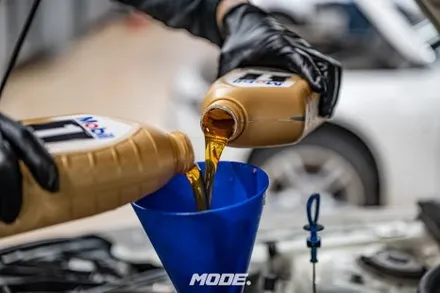 분당 엔진오일 교환 / 벤츠 GLA 45 AMG / 모드개러지 / 성남 분당, 서현, 판교,