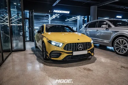 벤츠 AMG A45 엔진오일 교환 작업기! 고성능 차량에는 모튤 엔진오일!! 분당 모드개러지 / 성남 분당, 서현, 판교,