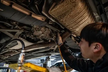 분당 엔진오일 교환 벤츠 AMG A45 / 성남시 분당구 서현동