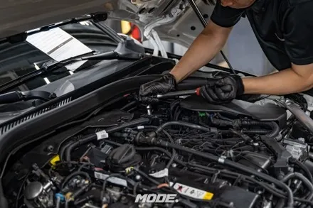 BMW Z4 디퍼런셜 오일 교환 작업기! 휠 얼라인먼트 까지!! 분당 모드개러지 / 성남 분당, 서현, 판교,