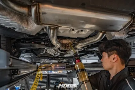 BMW M340i 메인터넌스! 디퍼런셜 오일 교환의 중요성! 분당 모드개러지 / 성남 분당, 서현, 판교,