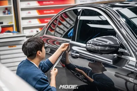 벤츠 AMG E53 신차패키지! 글라스틴트 산타나 썬팅 분당 모드개러지 / 광명, 안양, 시흥