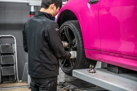 분당 타이어 교환 BMW M2 미쉐린 파일럿 스포츠 4 / 성남시 분당구 서현동