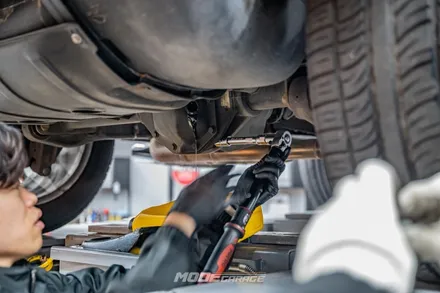 벤츠 지바겐 G500 카브리올레 엔진오일 & 미션오일 교환 / 분당 모드개러지 / 성남 분당, 서현, 판교,