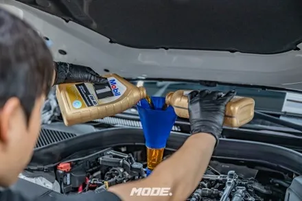 BMW G30 520i 디퍼런셜 오일 교환 작업! 분당 모드개러지 / 성남 분당, 서현, 판교,