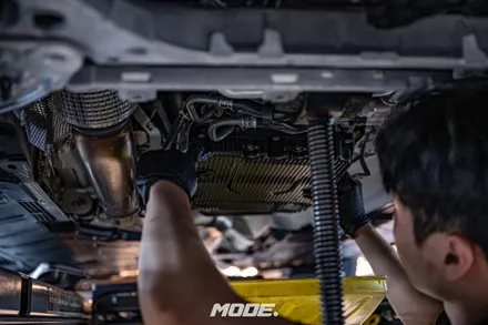벤츠 AMG E53 미션오일 교환 작업과정! 메인터넌스의 정석 분당 모드개러지 / 성남 분당, 서현, 판교,