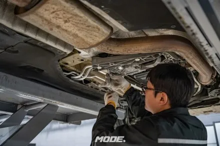 BMW X7 미션오일 교환! 디퍼런셜 TC 오일도 빠지면 섭하지 분당 모드개러지 / 광명, 안양, 시흥