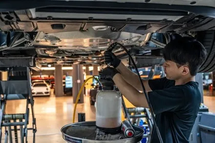 분당 엔진오일 교환 BMW M4 / 성남시 분당구 서현동