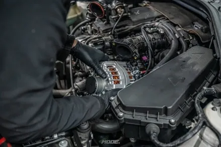 분당 알터네이터 교환 BMW 320d 겉벨트 웜기어 교환 전기부터 조향까지, 핵심 3종 정비 / 성남시 분당구 서현동