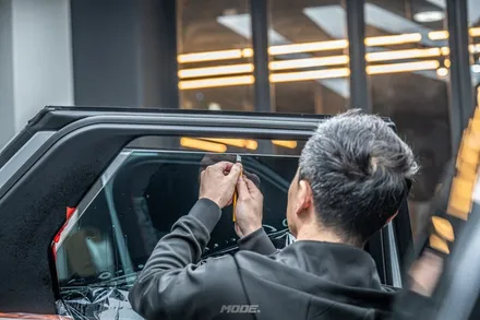 분당 썬팅 랜드로버 디스커버리 열차단 성능 중심 글라스틴트 로데 / 성남시 분당구 서현동