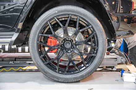 벤츠 지바겐 G63 AMG 만소리 휠 교체 / H&R허브스페이스 장착 / 분당 모드개러지 / 성남 분당, 서현, 판교,