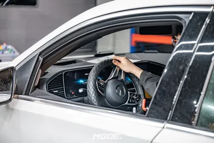 분당 휠 얼라인먼트 / 엔진오일 교환 / 벤츠 GLE 400d 쿠페 / 모드개러지 / 성남 분당, 서현, 판교,