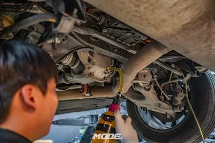 BMW X5 하이브리드 TC, 미션 오일 교환 작업과정! 분당 모드개러지 / 성남 분당, 서현, 판교,