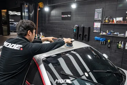 아우디 TT 전체 광택 루프스킨 랩핑 작업과정! 분당 모드개러지 / 성남 분당, 서현, 판교,