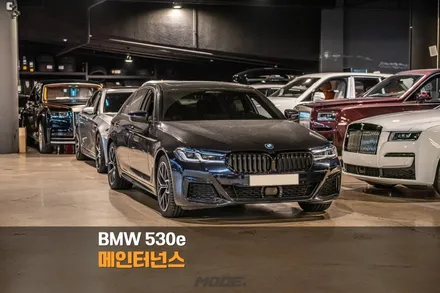 분당 디퍼런셜 오일 교환 BMW 530e / 성남시 분당구 서현동