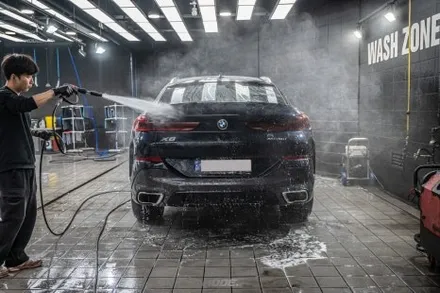 분당 디테일링 세차 BMW X6 기본 세차가 모든 시작입니다 / 성남시 분당구 서현동
