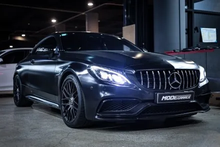[분당 모드개러지] 벤츠 C63 AMG 점화플러그 및 코일 교환 / 성남시 분당구 서현동