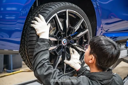 BMW M850i 금호 윈터크래프트 윈터타이어 교체 / 분당 모드개러지 / 성남 분당, 서현, 판교,