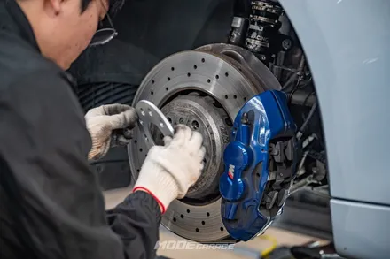 BMW M2 BC 레이싱 2WAY 서스펜션 교체 & 휠 타이어 교체 / 분당 모드개러지 / 성남 분당, 서현, 판교,