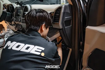 포드 F350 엔진오일 교환 작업기 큰 차량도 문제 없습니다! 분당 모드개러지 / 성남 분당, 서현, 판교,