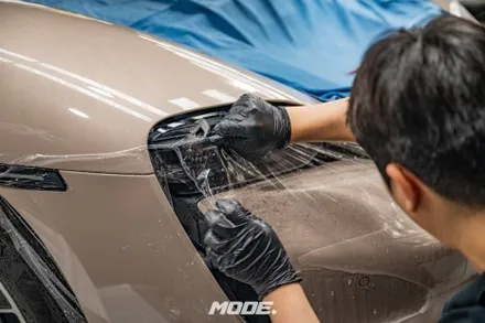 포르쉐 타이칸 전체 PPF는 이렇게 진행됩니다! 분당 모드개러지 / 성남 분당, 서현, 판교,