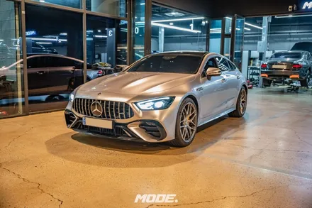 벤츠 AMG GT 43 엔진오일 교환 휠 얼라인먼트 빠르고 정확하게! 분당 모드개러지 / 성남 분당, 서현, 판교,
