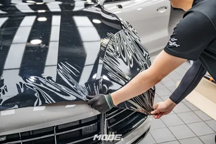 포르쉐 카이엔 터보 3M 전체랩핑 작업기! 카이엔 감쪽같이 변신시키기 분당 모드개러지 / 성남 분당, 서현, 판교,