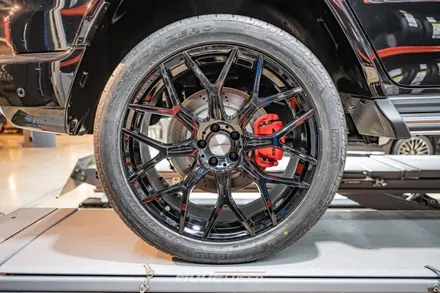 벤츠 지바겐 G63 AMG 만소리 휠 교체 / H&R허브스페이스 장착 / 분당 모드개러지 / 성남 분당, 서현, 판교,