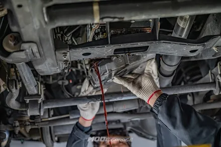 벤츠 지바겐 G500 카브리올레 엔진오일 & 미션오일 교환 / 분당 모드개러지 / 성남 분당, 서현, 판교,