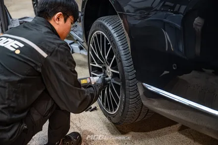 벤츠 S580 올시즌 타이어 & 엔진오일 , 미션오일 교환 / 분당 모드개러지 / 성남 분당, 서현, 판교,