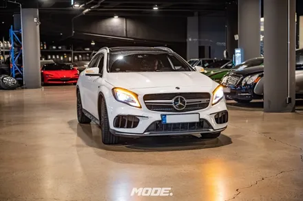분당 엔진오일 교환 / 벤츠 GLA 45 AMG / 모드개러지 / 성남 분당, 서현, 판교,