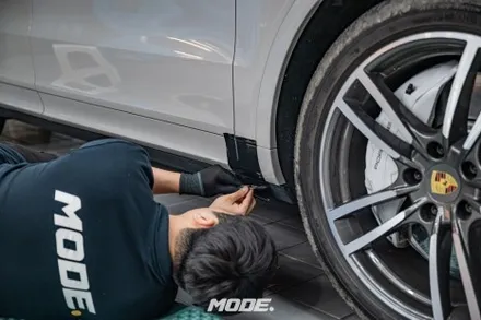 포르쉐 카이엔 터보 3M 전체랩핑 작업기! 카이엔 감쪽같이 변신시키기 분당 모드개러지 / 성남 분당, 서현, 판교,