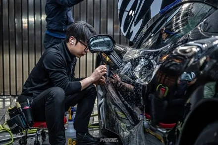 분당 PPF 페라리 296 GTS 스크래치? 처음부터 막는 게 답입니다 / 성남시 분당구 서현동