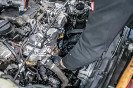 분당 알터네이터 교환 BMW 320d 겉벨트 웜기어 교환 전기부터 조향까지, 핵심 3종 정비 / 성남시 분당구 서현동