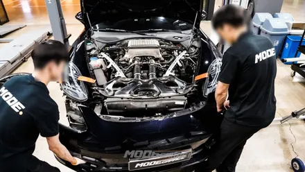 포르쉐 파나메라 GTS / 엔진오일필터 교체 및 교환 / 브래이크 패드 교체 및 디테일링 / 모드개러지 성남 분당점 / 성남 분당, 서현, 판교,