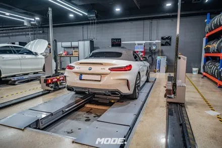 BMW Z4 디퍼런셜 오일 교환 작업기! 휠 얼라인먼트 까지!! 분당 모드개러지 / 성남 분당, 서현, 판교,